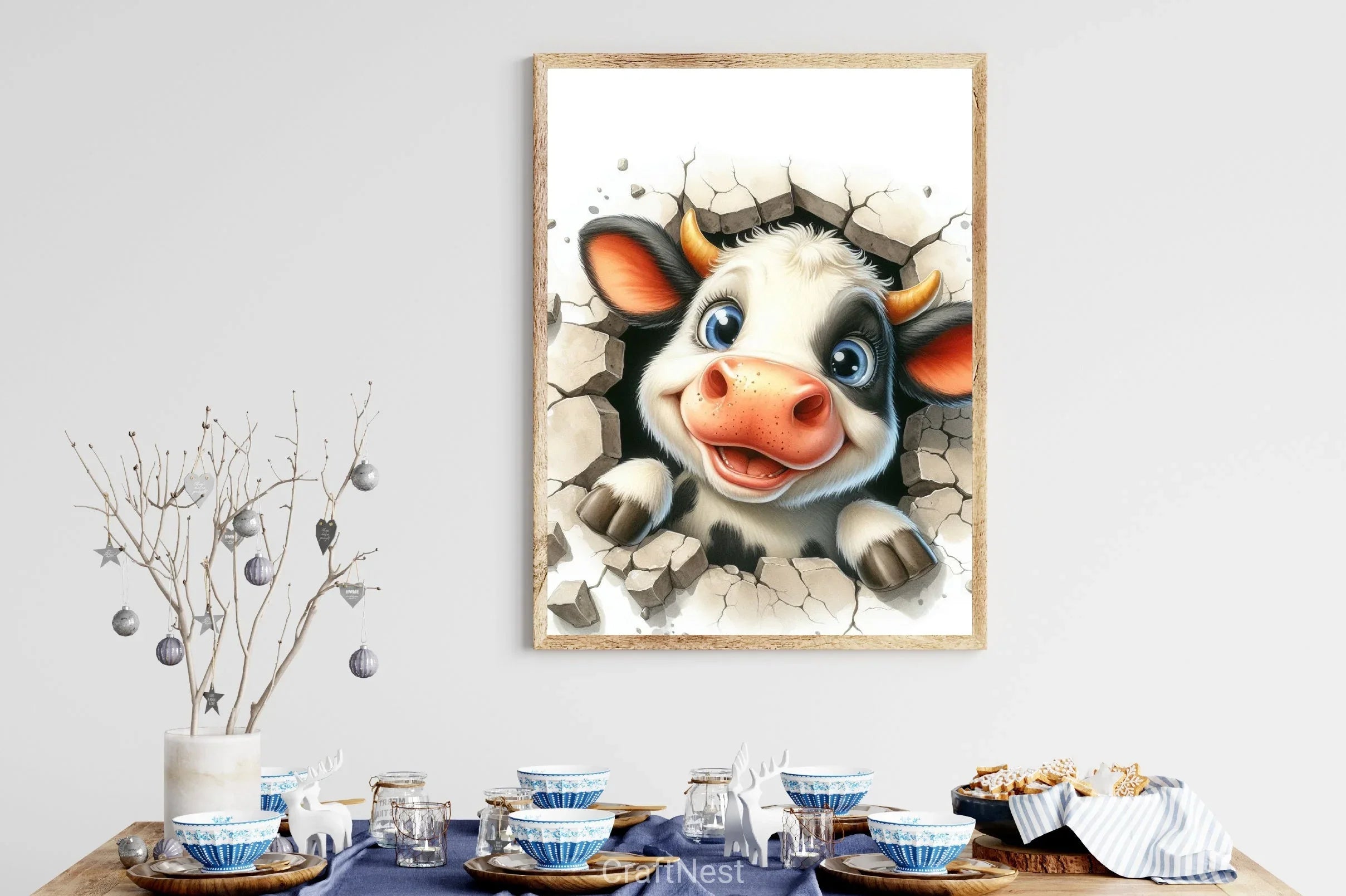 Broken Wall Animal Clipart Bundle - CraftNest - Digital Crafting and Art