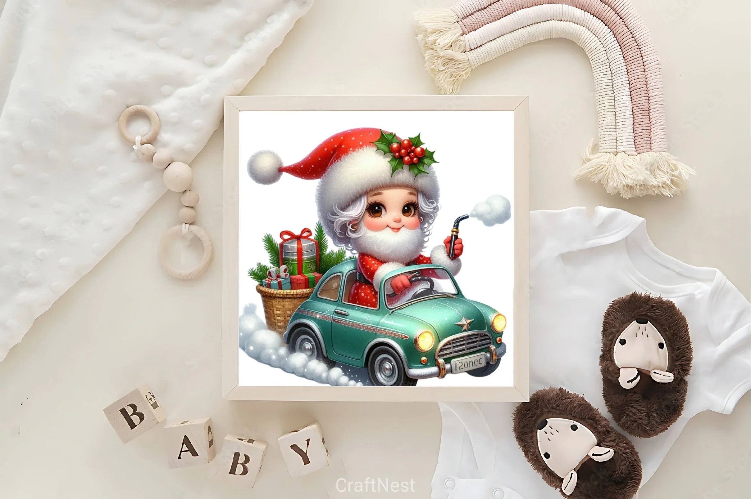 Christmas Mrs. Claus Clipart Bundle - CraftNest - Digital Crafting and Art