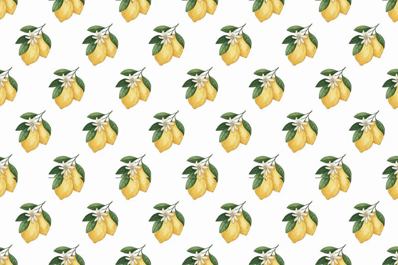 Lemon Blooms Seamless Papers - CraftNest - Digital Crafting and Art