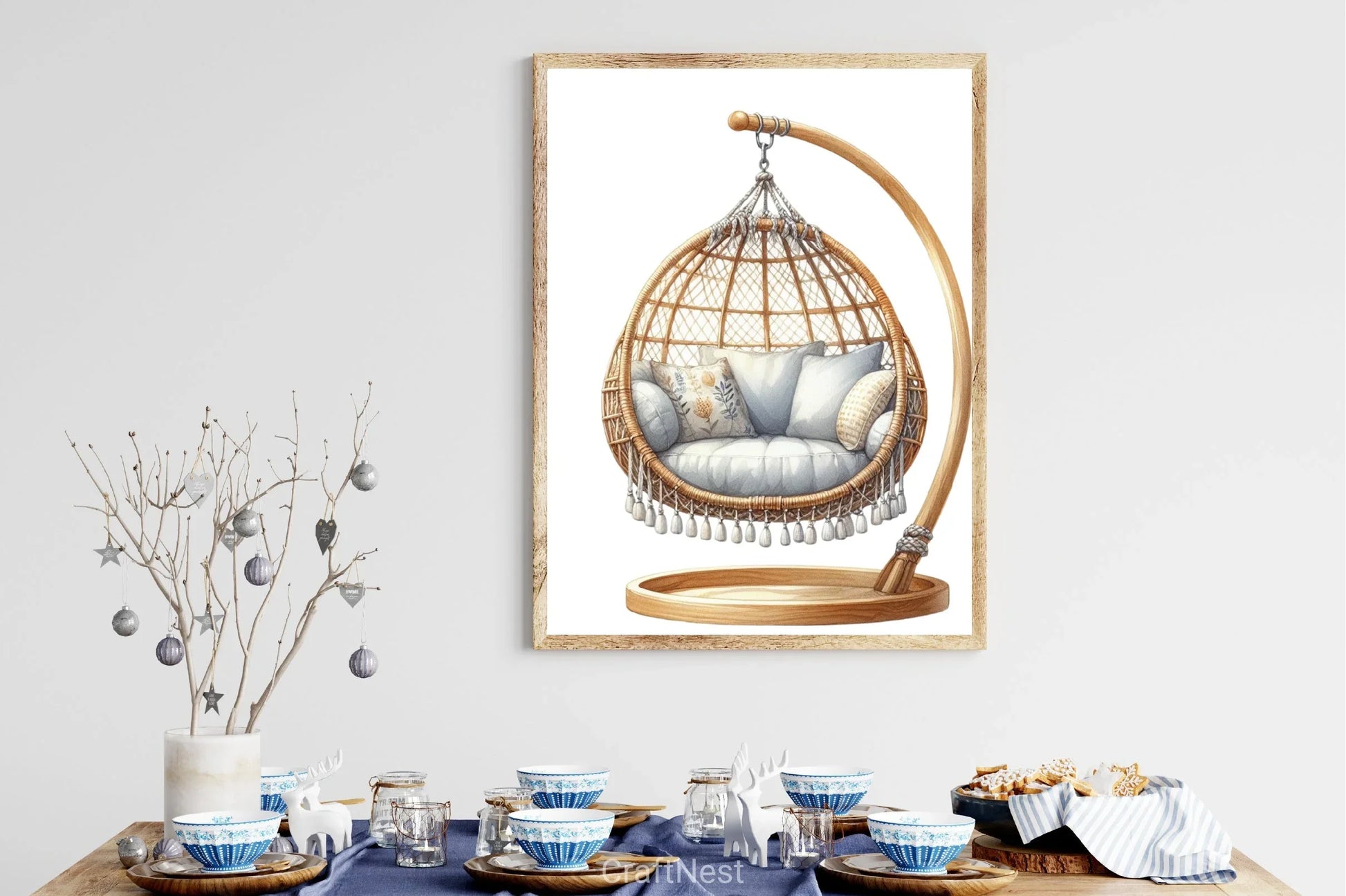 Hanging Chair Clipart Bundle - CraftNest - Digital Crafting and Art