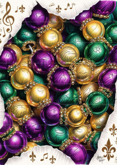 Mardi Gras Junk Journal Pages - CraftNest - Digital Crafting and Art