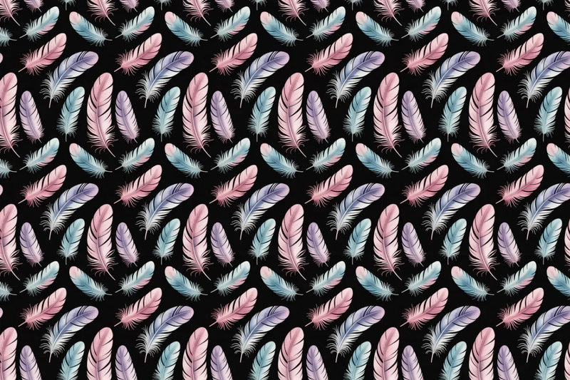 Feathers Seamless Papers - CraftNest - Digital Crafting and Art