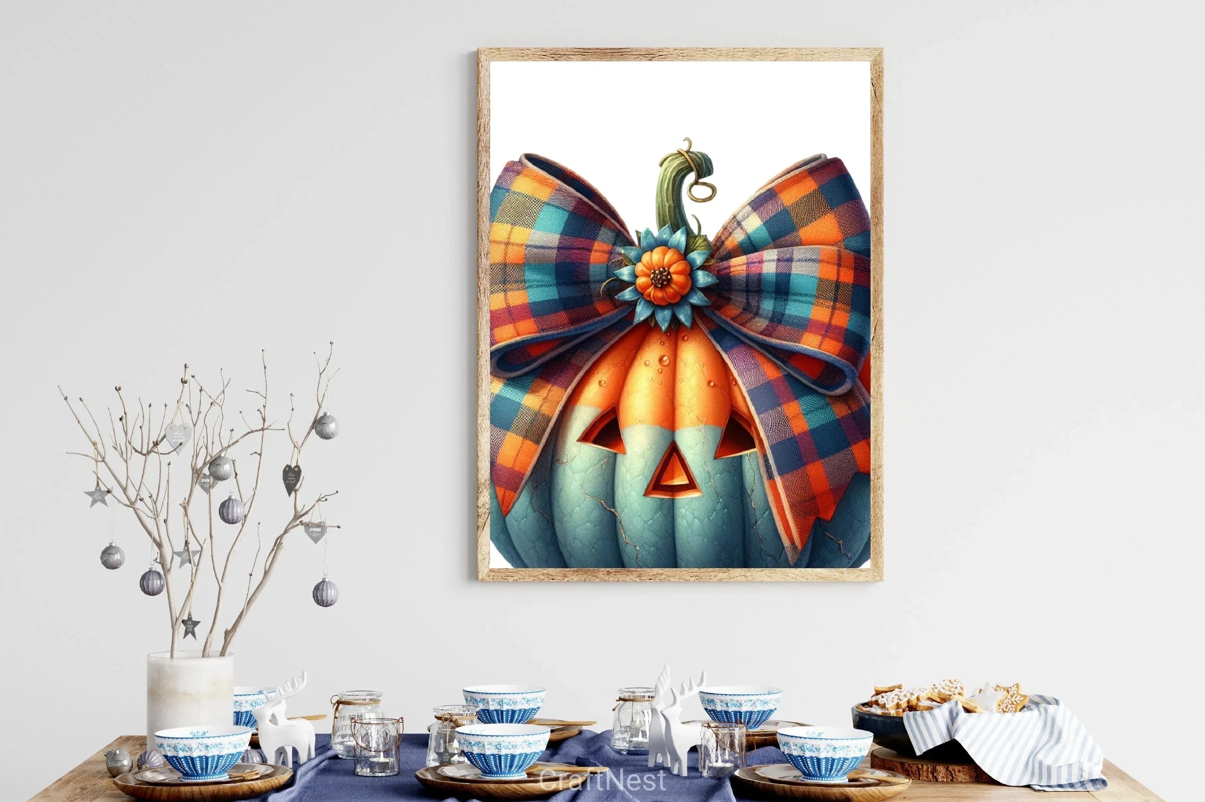 Retro Pumpkin Clipart Bundle - CraftNest - Digital Crafting and Art