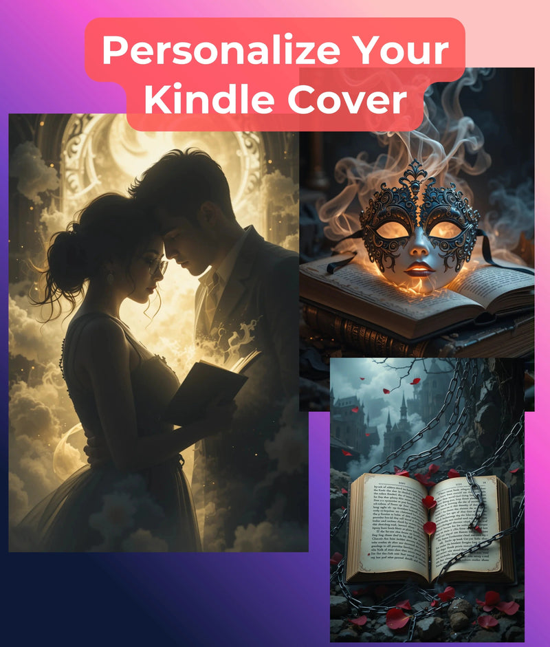 Dark Romance Kindle Case Inserts Clipart Bundle - CraftNest - Digital Crafting and Art