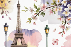 Bonjour Paris Background Papers - CraftNest - Digital Crafting and Art