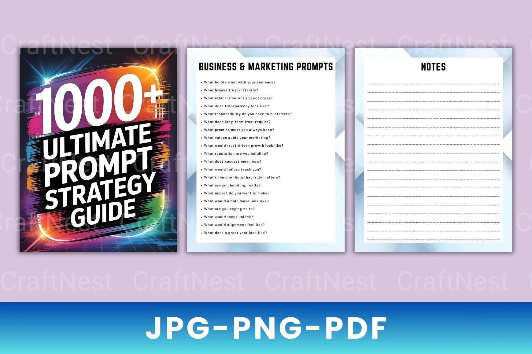 Ultimate Prompt Strategy Guide for Success - CraftNest - Digital Crafting and Art