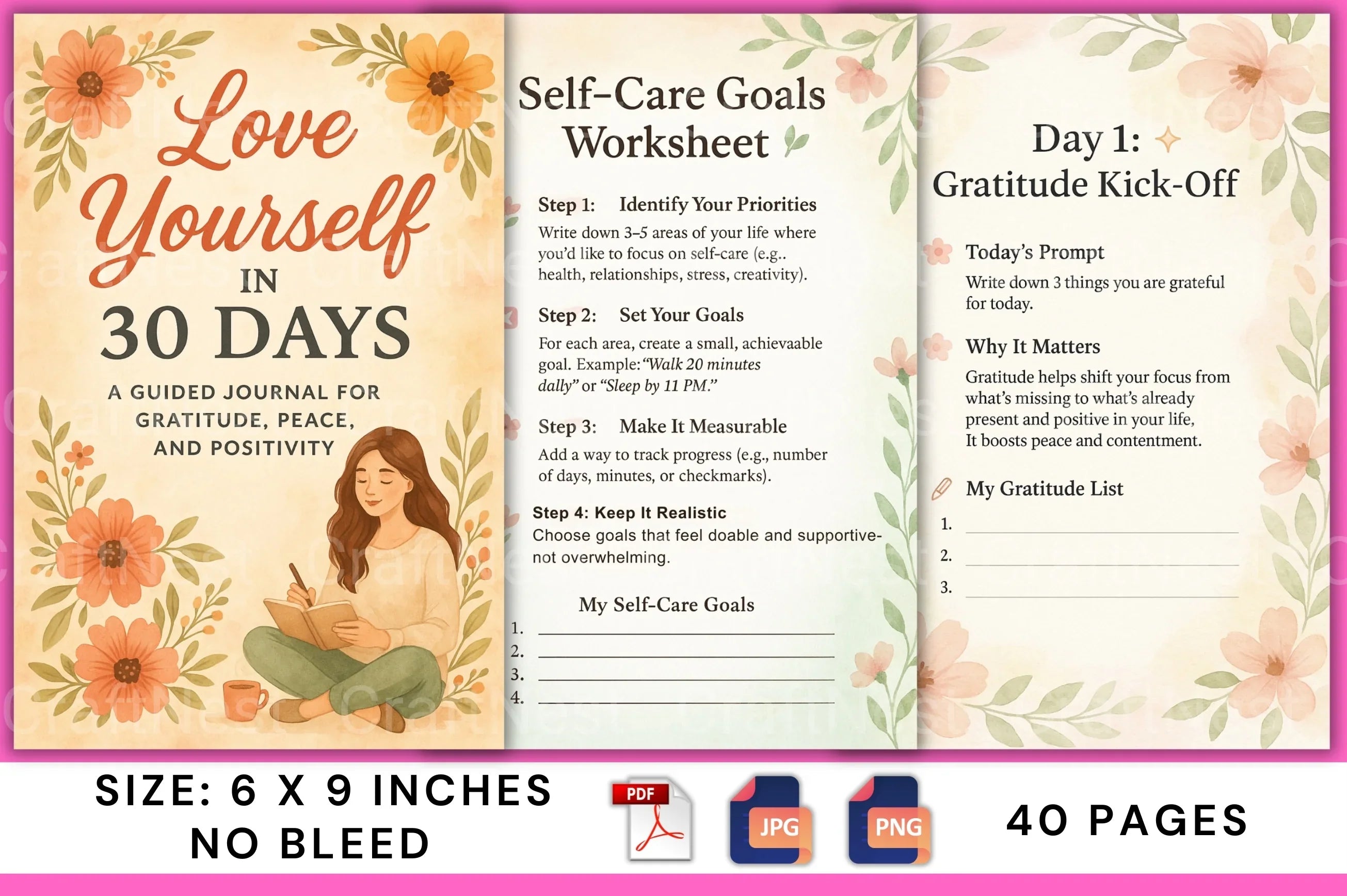 Love Yourself in 30 Days - CraftNest - Digital Crafting and Art