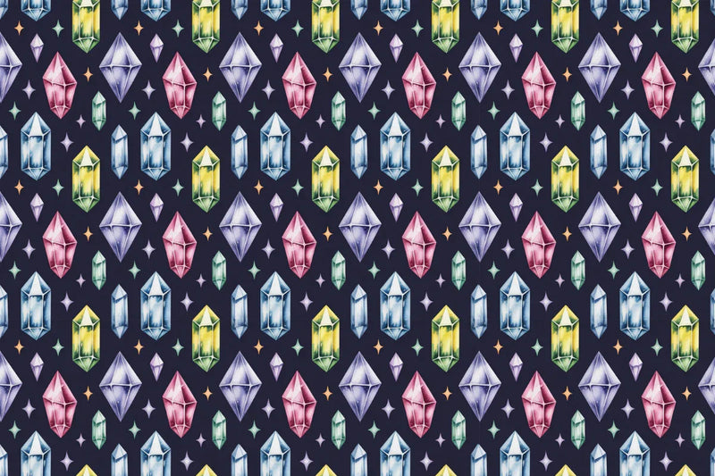 Crystals & Gems Seamless Papers - CraftNest - Digital Crafting and Art