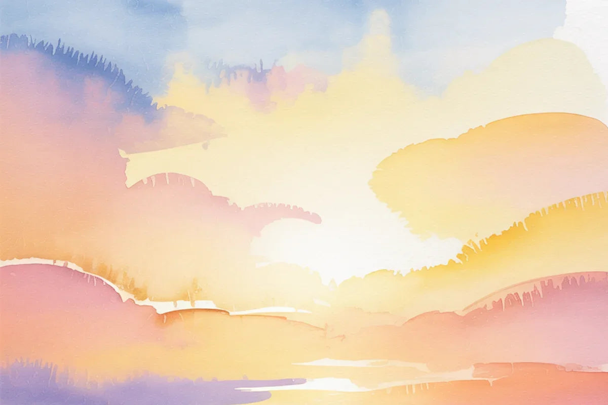 Sunrise Skies Pastel Background Papers - CraftNest - Digital Crafting and Art