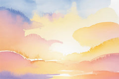 Sunrise Skies Pastel Background Papers - CraftNest - Digital Crafting and Art