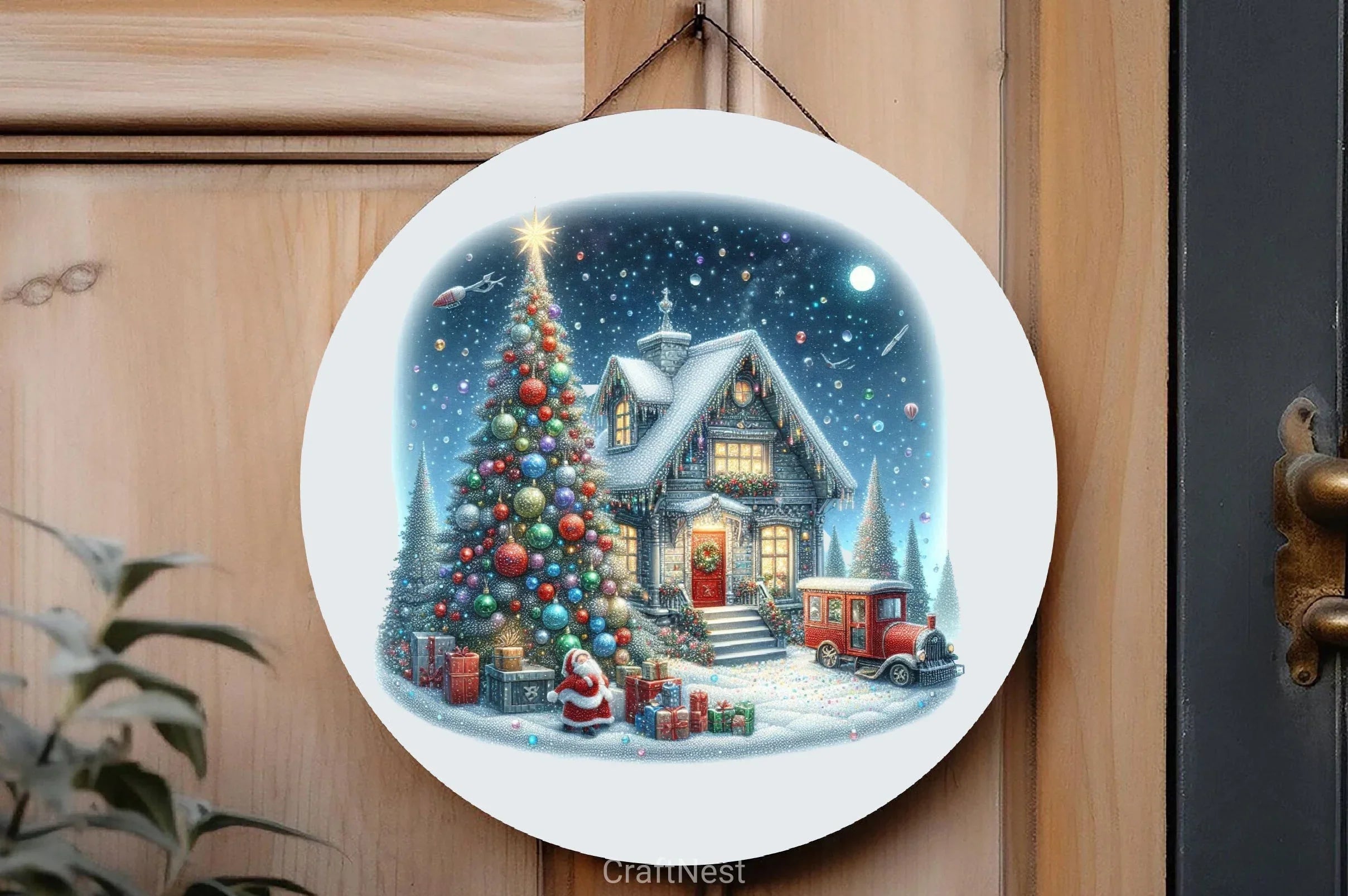 Christmas Winter House Clipart Bundle 2 - CraftNest - Digital Crafting and Art