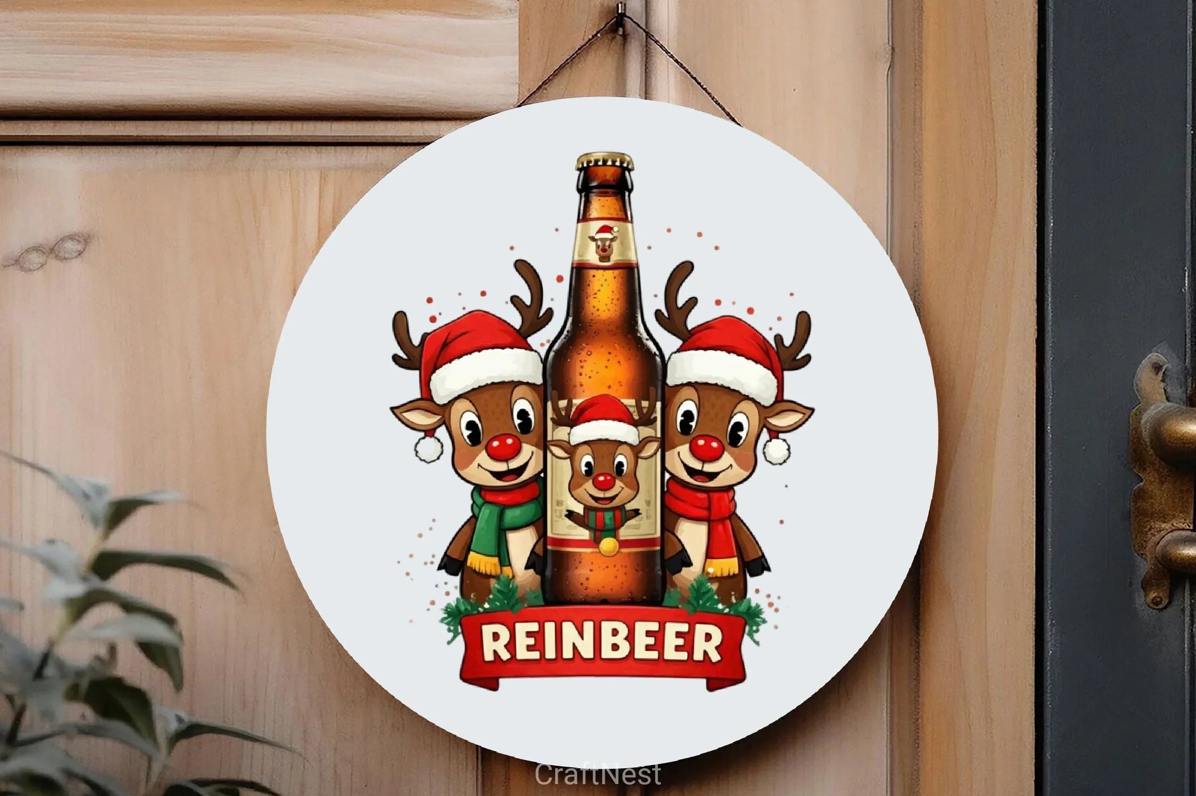 Beer Christmas Funny Clipart Bundle 1 - CraftNest - Digital Crafting and Art