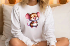 Cute Mouse Clipart Bundle - CraftNest - Digital Crafting and Art