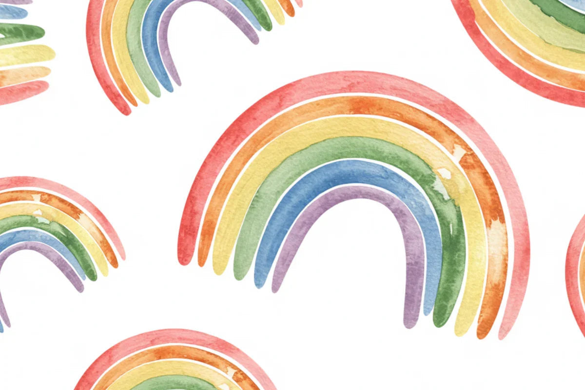 Rainbows Background Papers - CraftNest - Digital Crafting and Art