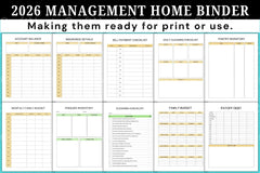 Ultimate Management Home Binder Guide - CraftNest - Digital Crafting and Art