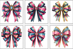 Coquette Bow Clipart Bundle 2 - CraftNest - Digital Crafting and Art