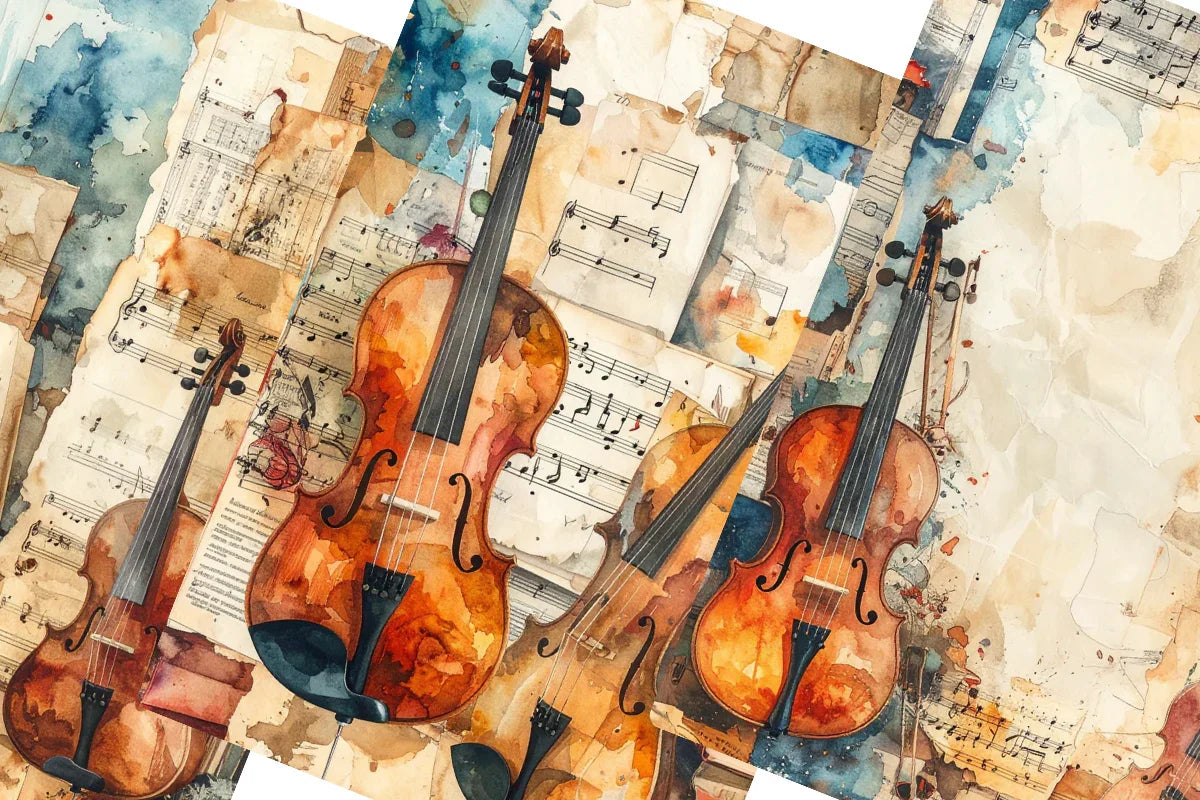 Nostalgic Past Junk Journal Papers - CraftNest - Digital Crafting and Art