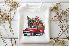 Christmas Truck Clipart Bundle 5 - CraftNest - Digital Crafting and Art