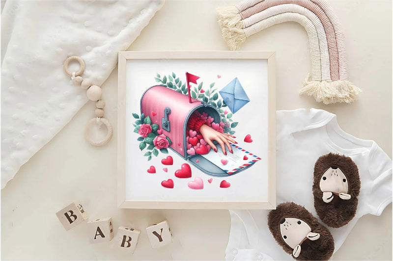 Pink Love Collection Clipart Bundle - CraftNest - Digital Crafting and Art