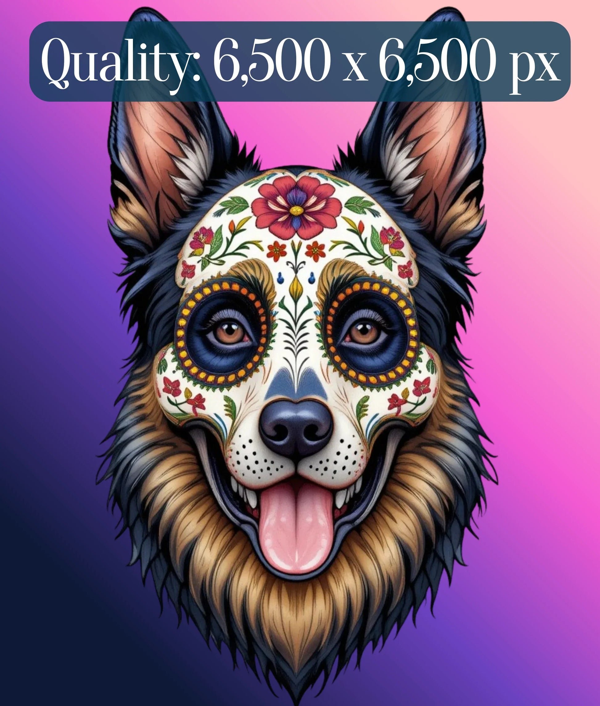 Dia de los Muertos Dogs Clipart Bundle - CraftNest - Digital Crafting and Art