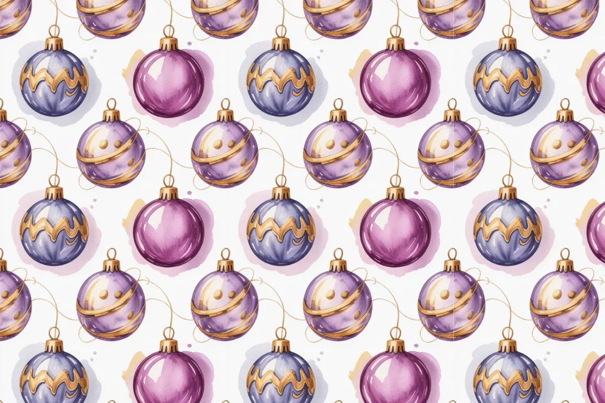 Lilac & Gold Seamless Papers - CraftNest - Digital Crafting and Art