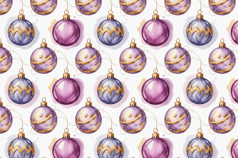 Lilac & Gold Seamless Papers - CraftNest - Digital Crafting and Art