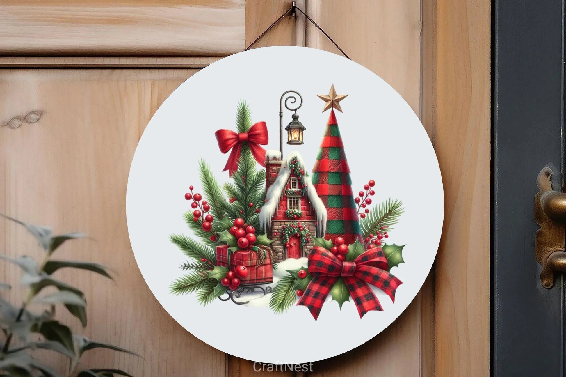 Christmas Winter House Clipart Bundle - CraftNest - Digital Crafting and Art