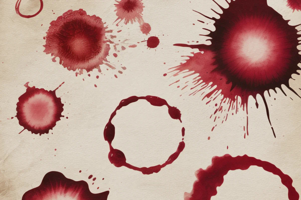 Wine Stains Background Papers - CraftNest - Digital Crafting and Art
