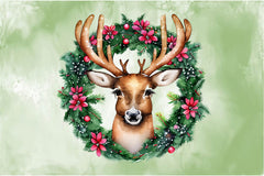 Reindeer With Flower Clipart Bundle - CraftNest - Digital Crafting and Art