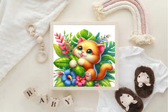 Jungle Cat Clipart Bundle - CraftNest - Digital Crafting and Art
