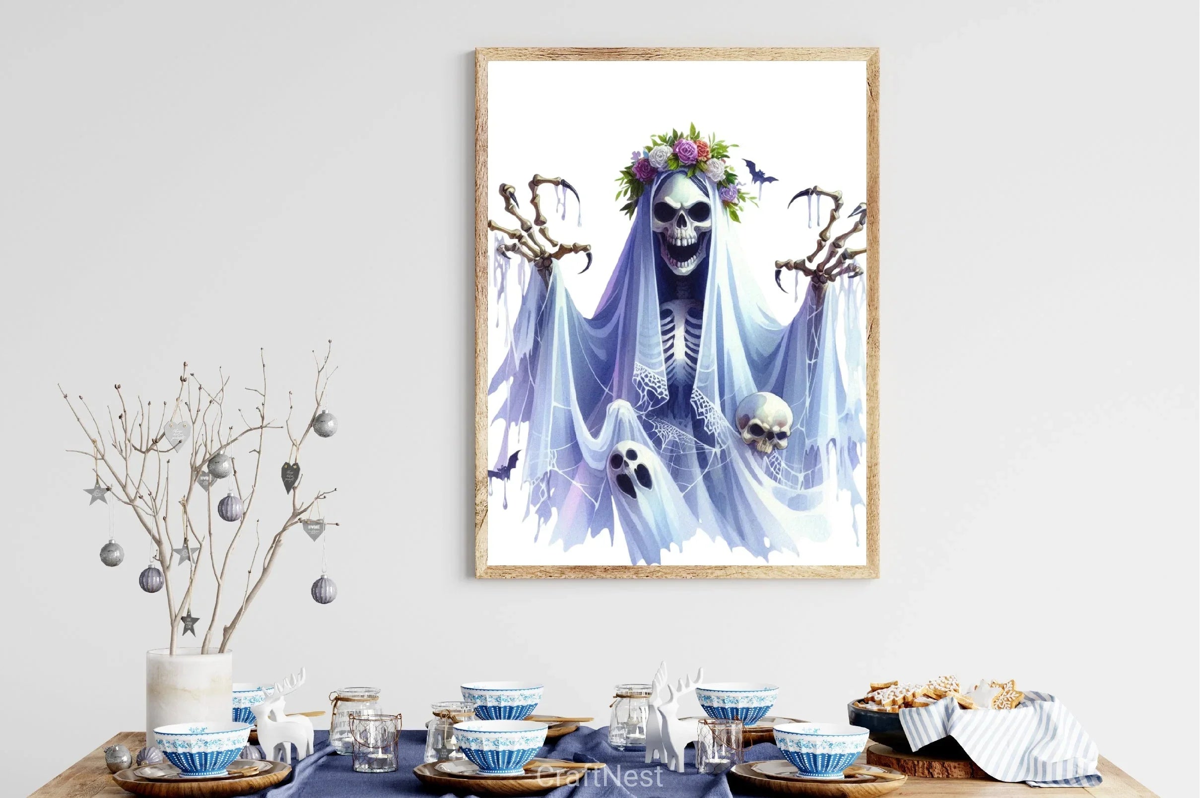 Ghost Bride Clipart Bundle - CraftNest - Digital Crafting and Art