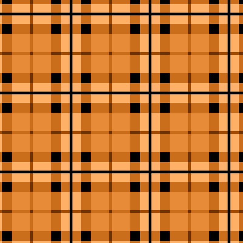 Fall Plaid Seamless Digital Paper - CraftNest - Digital Crafting and Art