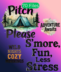 Camping & Nature Clipart Bundle - CraftNest - Digital Crafting and Art