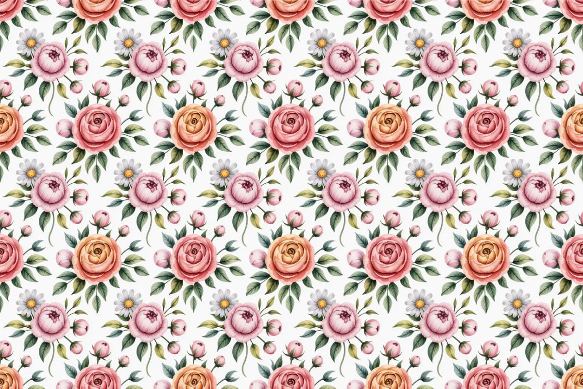 Pastel Garden Seamless Papers - CraftNest - Digital Crafting and Art