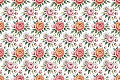 Pastel Garden Seamless Papers - CraftNest - Digital Crafting and Art