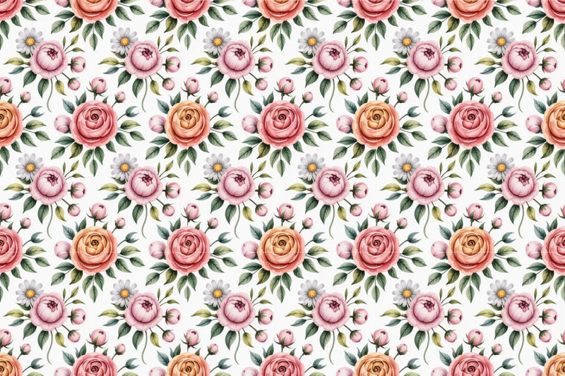 Pastel Garden Seamless Papers - CraftNest - Digital Crafting and Art