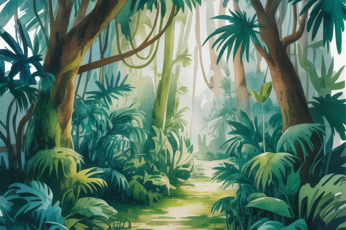 Jungle Pathways Background Papers - CraftNest - Digital Crafting and Art
