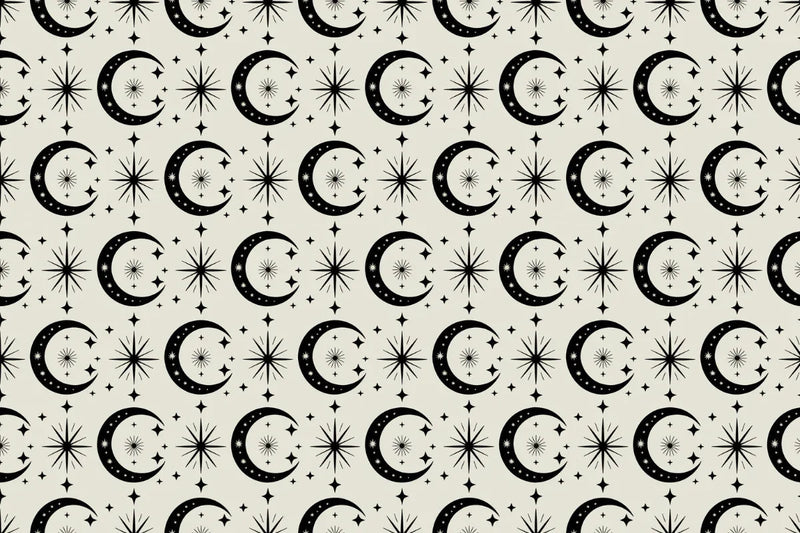 Ink Moon & Stars Seamless Papers - CraftNest - Digital Crafting and Art