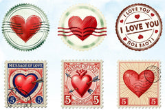 Valentine Stamps Clipart Bundle - CraftNest - Digital Crafting and Art