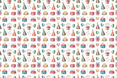 Birthday Party Seamless Papers - CraftNest - Digital Crafting and Art