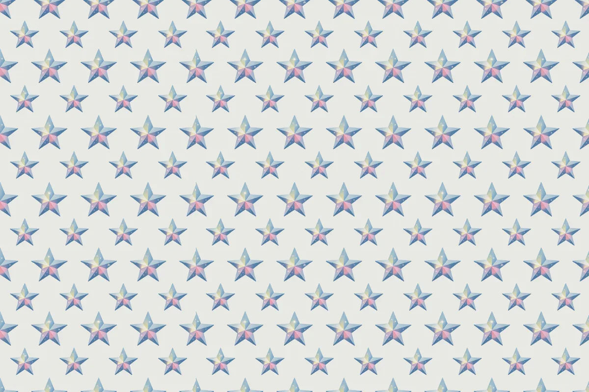 Holographic Stars Seamless Papers - CraftNest - Digital Crafting and Art