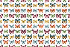 Simple Butterflies Seamless Papers - CraftNest - Digital Crafting and Art