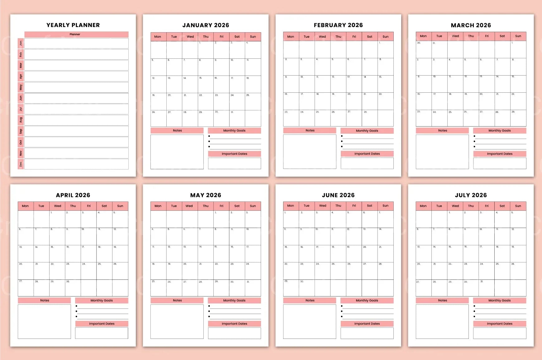 Small Business Organizer - CraftNest - Digital Crafting and Art