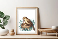 Bird Nest Clipart Bundle - CraftNest - Digital Crafting and Art