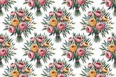 Wedding Blooms Seamless Papers - CraftNest - Digital Crafting and Art