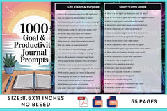Goal Productivity Prompts for Enhanced Focus - CraftNest - Digital Crafting and Art