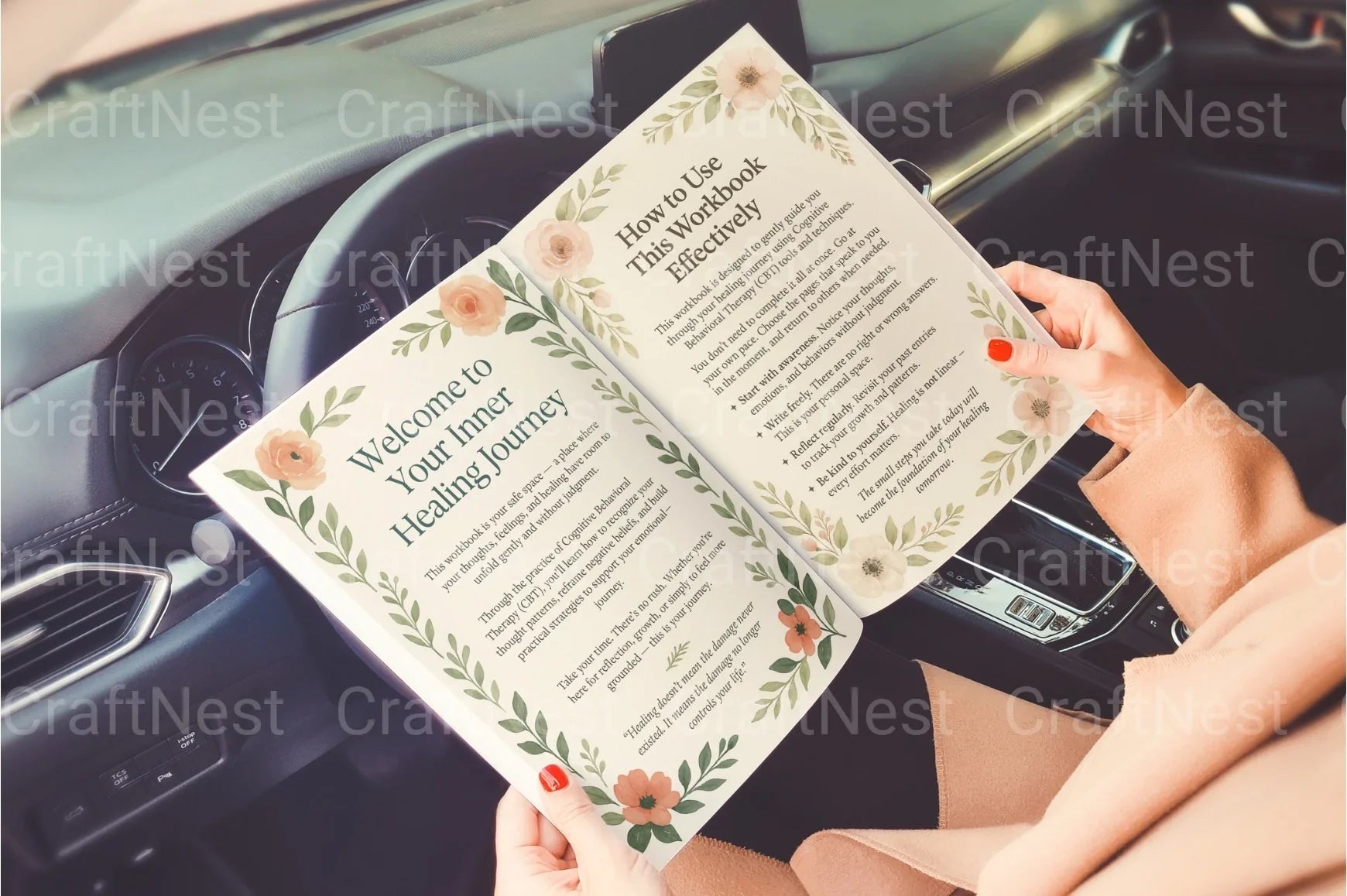 CBT Workbook for Inner Healing - CraftNest - Digital Crafting and Art
