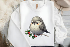 Cute Christmas Bird Clipart Bundle - CraftNest - Digital Crafting and Art