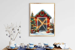 Christmas Door Clipart Bundle 3 - CraftNest - Digital Crafting and Art