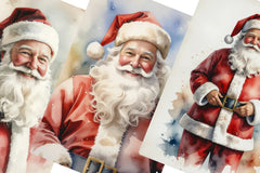 Mr Claus Junk Journal Papers - CraftNest - Digital Crafting and Art